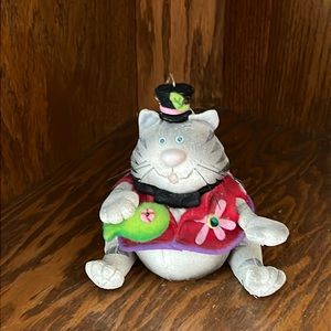 Vintage RARE 1990’s Dillard’s Fat Cat Ornament.